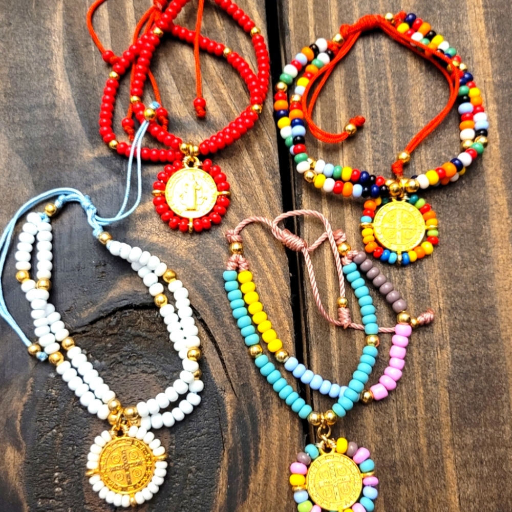 Womans Saint Benedict Bracelets